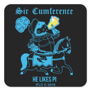 Sir Cumference… Square Sticker