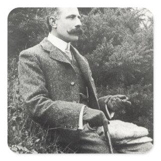Sir Edward Elgar Square Sticker