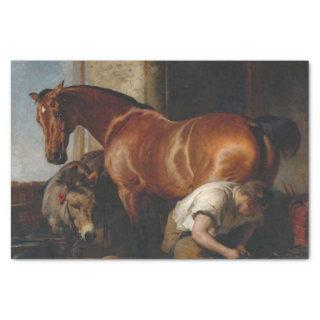 Sir Edwin Henry Landseer | Shoeing Tissue Paper