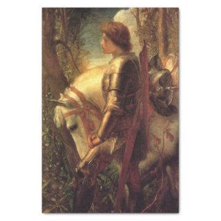 Sir Galahad (by George Frederick Watts) Tissue Paper