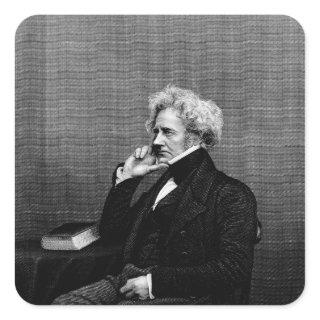 Sir John F.W. Herschel Square Sticker