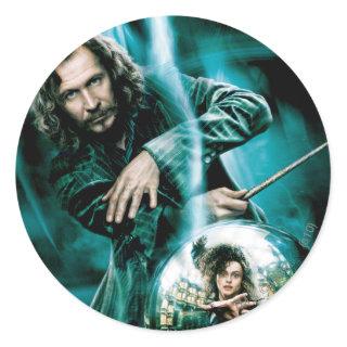 Sirius Black and Bellatrix Lestrange Classic Round Sticker