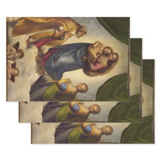 Sistine Madonna by Rapahel  Sheets