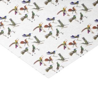 Six Beautiful Hummingbirds Tissue Paper