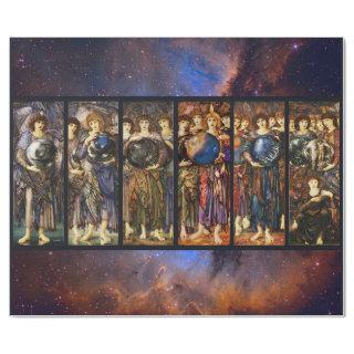 SIX DAYS OF CREATION ANGELS by Edward Burne Jones