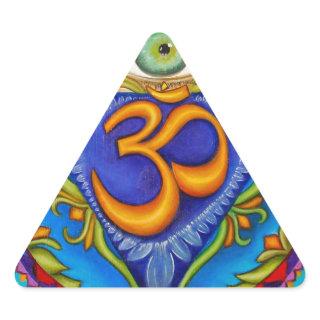 Sixth chakra, Third eye Triangle Sticker