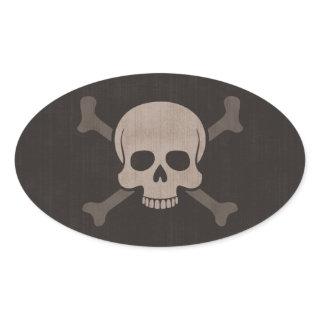 SK 010212 OVAL STICKER