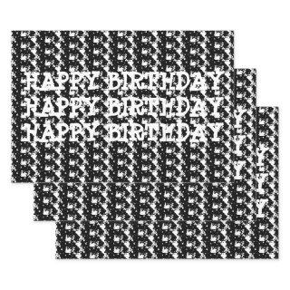 SKA DAYS BIRTHDAY  SHEET SET