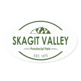 Skagit Valley Provincial Park Oval Sticker