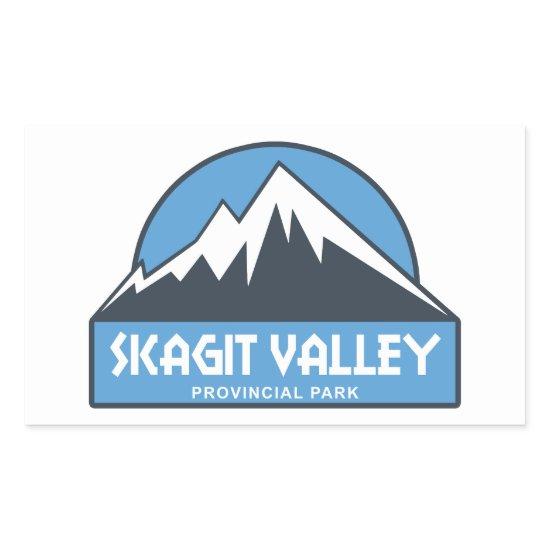 Skagit Valley Provincial Park Rectangular Sticker