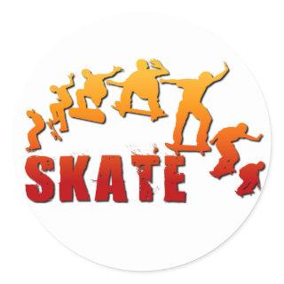 Skateboarding stickers