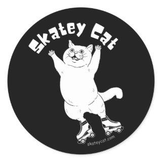 Skatey Cat Sticker