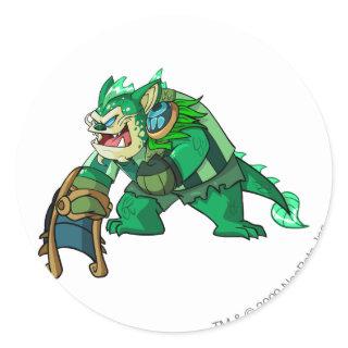 Skeith Maraqua Player Classic Round Sticker
