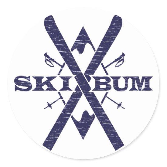 Ski Bum Stickers