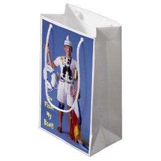 Skip Sayles™_You Float My Boat!_humorous Small Gift Bag