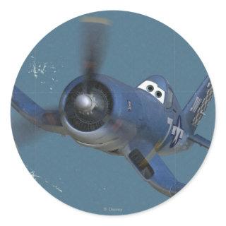 Skipper No. 7 Classic Round Sticker