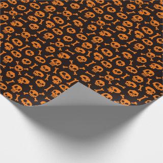 Skull and Crossbones Children's Orange