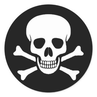 Skull and Crossbones Sticker