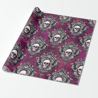 Skull and Purple Gothic
