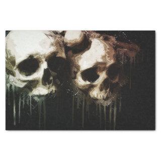 Skull Art Tissue Paper