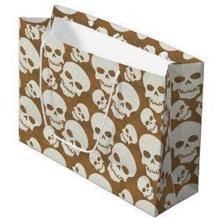 Skull Graphic Pattern Design Large Gift Bag