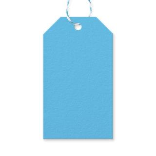 Sky Blue #5EC5F3, Blue Hosta Gift Tags