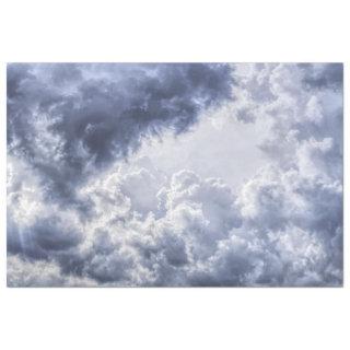 Sky Cumulus Clouds Decoupage Tissue Paper