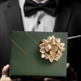 Sleek Sage Green and Gold   Sheets