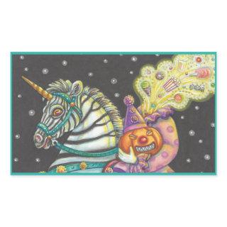 SLEEPY HOLLOW CIRCUS CLOWN, ZEBRA UNICORN STICKERS