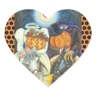 SLEEPY HOLLOW WEDDING HALLOWEEN STICKERS SHEET Hrt