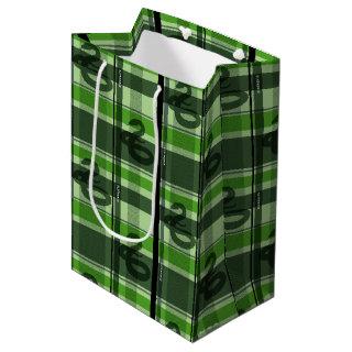 SLYTHERIN™ Tartan Plaid Pattern Medium Gift Bag