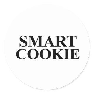 Smart Cookie Classic Round Sticker