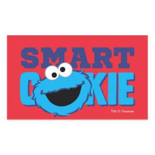 Smart Cookie Monster Rectangular Sticker