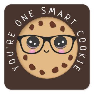 Smart Cookie Teacher Student Reward Award Square Sticker