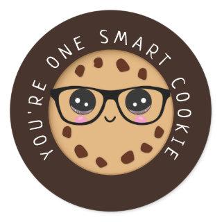 Smart Cookie Teacher Student Reward Classic Round Sticker