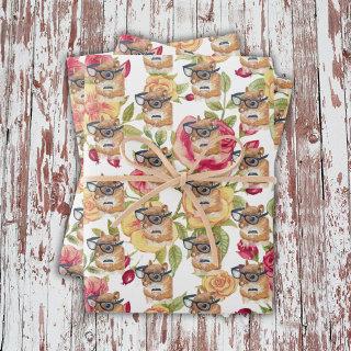 Smart Squirrel Country Roses  Sheets