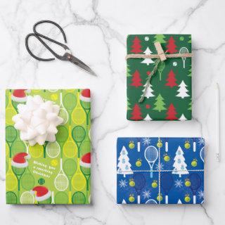 🎄Smashing Christmas🎾tennis pattern   Sheets