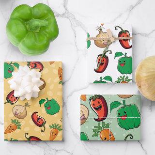 Smiling Veggies  Sheets