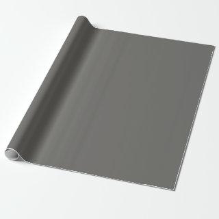 Smoky Charcoal Solid Color
