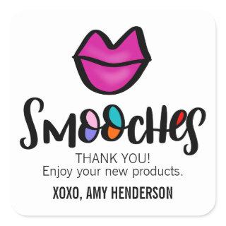 Smooches Square Sticker