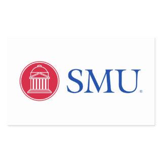 SMU Institutional Mark Rectangular Sticker