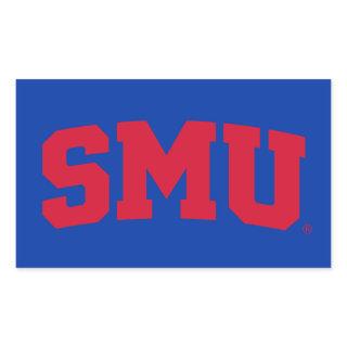SMU RECTANGULAR STICKER