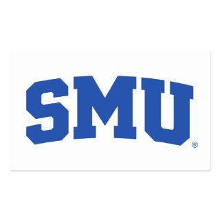 SMU RECTANGULAR STICKER