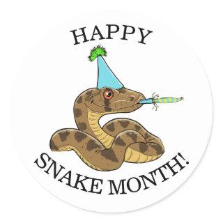 Snake Month Sticker