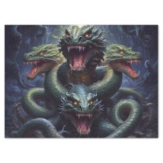 Snake Serpent Dragon Monster Fantasy Decoupage Tissue Paper