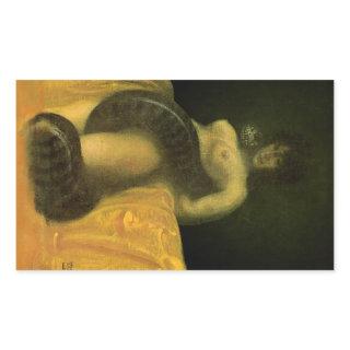 SnakeGrl Decal (Sheet of 4) Rectangular Sticker