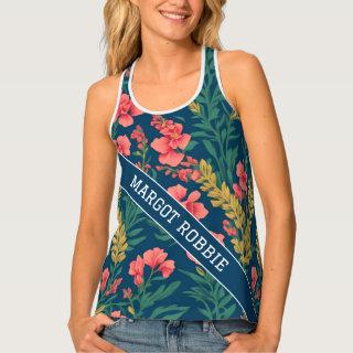Snapdragon Rainbow Colorful Personalized Pattern Tank Top