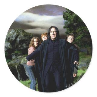 Snape Hermoine Ron Harry Classic Round Sticker