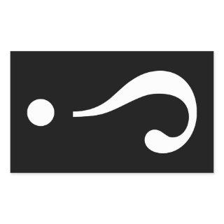 sNARK mARK {ironicon} Rectangular Sticker