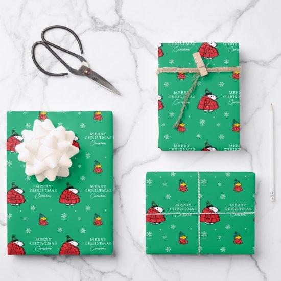 Snoopy & Woodstock Puffy Red Winter Jacket  Sheets